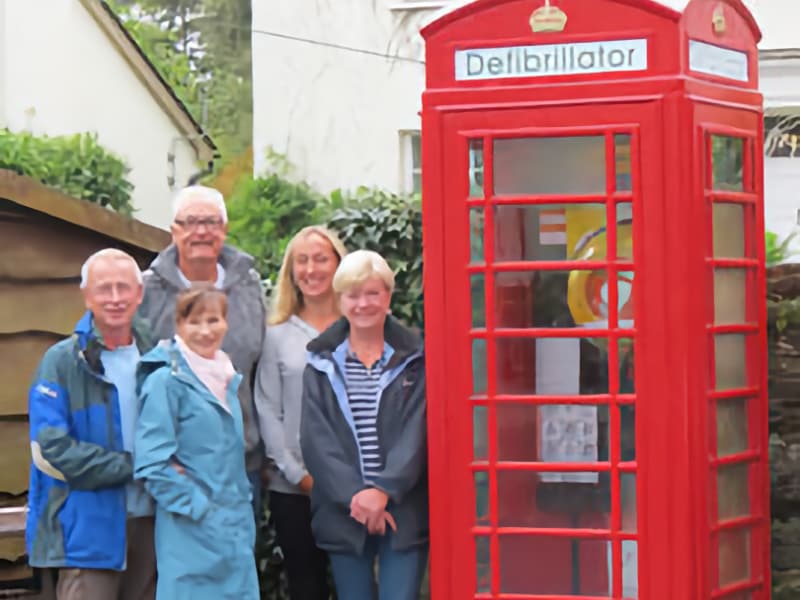 Ashprington and Tuckenhay Defibrillators