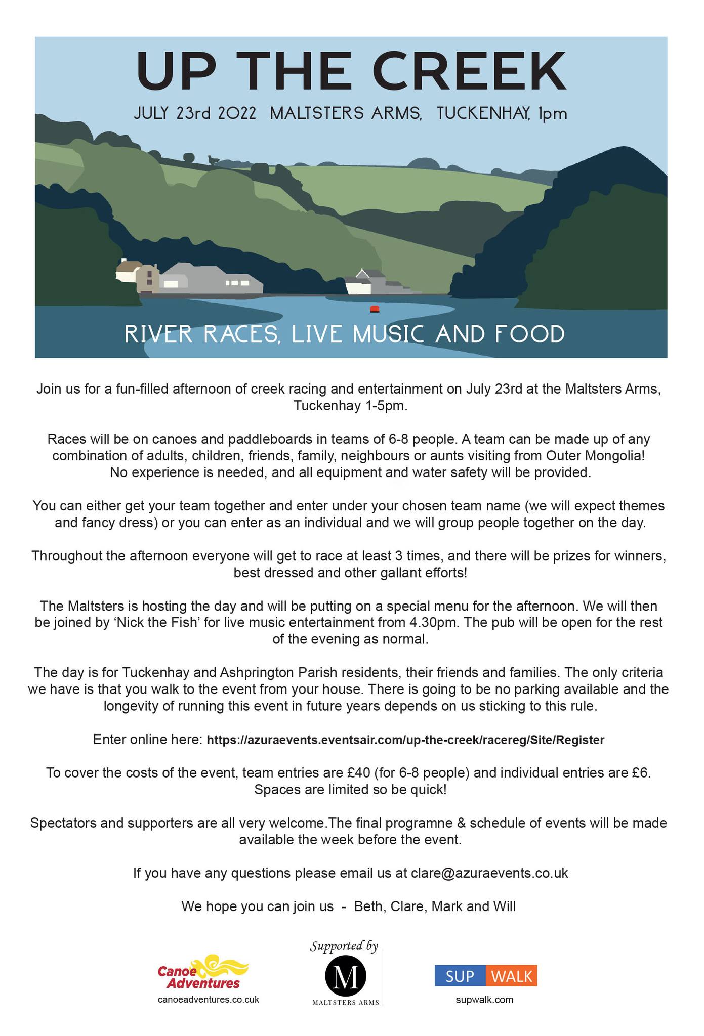 Fun for all at Up The Creek community event