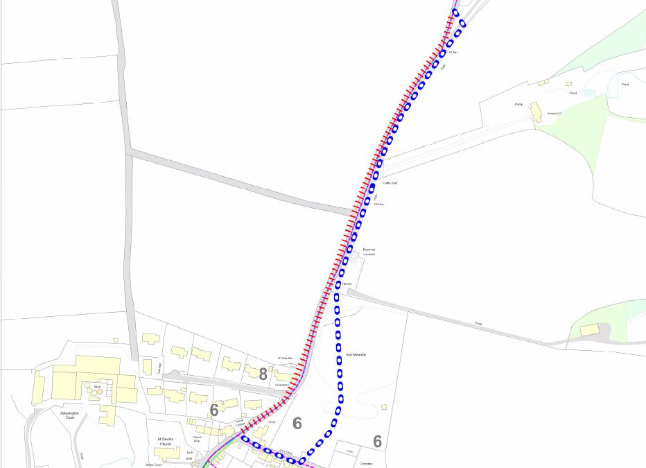 January 2023 footpath closures from Ashprington village to Sharpham Estate